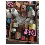 Flat of Bird Houses / Vases