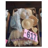 Flat of Straw Hats