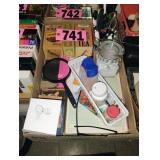 Flat of Assorted Office Supplies