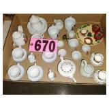 Flat of Mini Tea Sets