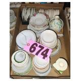 Flat of Mini Plates