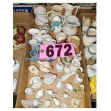 Flat of Assorted Mini Pitchers