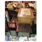 (2) End Tables / (2) Benches / Stools