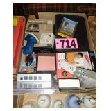 Flat of Label Maker / Phones / Cassette Adaptor