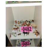 Lot of Assorted Mini Horses