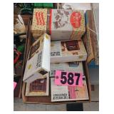 Flat of Assorted Doll Furniture (in Box)