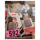 Flat of Glue Guns / Glue Sticks