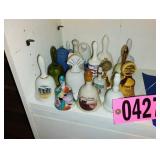 Contents of shelf - Assorted bells