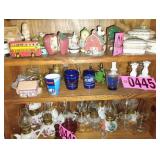 Contents of shelf - Assorted Mini Candle holders