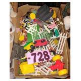 Flat of Assorted Mini Farm Animals