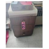 Wood Filing Cabinet