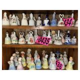 Contents of shelf - Assorted bells