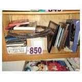 Contents of Shelf - Picture Frames