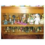 Contents of shelf - Assorted bells