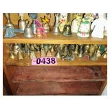 Contents of shelf - Assorted bells