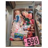 Flat of Dolls / Christmas Decor