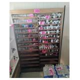 Wooden display shelf
