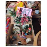 Flat of Assorted Chains / Birdhouse