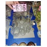 Flat of Clear Glass Jars