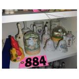 Contents of Shelf - Assorted Bells