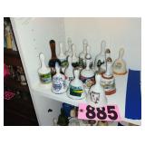 Contents of Shelf - Assorted Bells