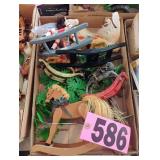 Flat of Christmas Rocking Horses