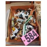 Flat of Assorted Farm Animals