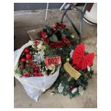 Assorted Holiday Evergreen Wreaths Lot