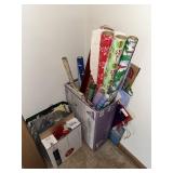 Bulk Holiday Gift Wrapping Paper Rolls & Bags