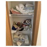 Closet Bedding Sheets & Bath Towels Lot