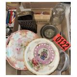 Vintage Metal Grater, Mason Jar & Sieve Lot