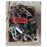 Box of Assorted Extension Cords
