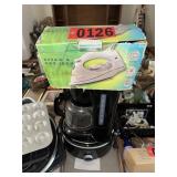 Coffee Maker, Bakeware & Toastmaster Iron