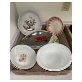 Corelle Butterfly Gold Bowls & Platter Set