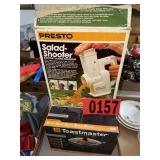 Presto Salad-Shooter & Toastmaster Skillet
