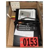 Media Deck, RCA Cables & Cisco Remotes Lot