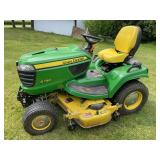 John Deere X730 Lawn Tractor With 54-Inch Mower Deck & Bagger System