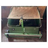 John Deere 38T Tow Behind Lawn Sweeper Attachment
