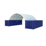 New/Unused Dome Container Shelter W20ft x L20ft