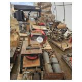 Drill Press, Torch & Car Jacks