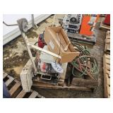 Concrete Saw, Torch, Table Grinder