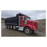 2008 Kenworth Quad Axle Dump Truck