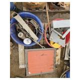 Misc. Electrical Tubs w/ Roll Around Cart