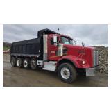 2008 Kenworth Quad Axle Dump Truck