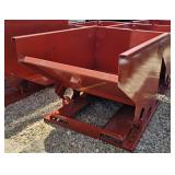 New/Unused 2.0 CY. Skid Steer Hopper With Fork Poc