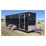 2022 16Ft  Alfa Enclosed Trailer