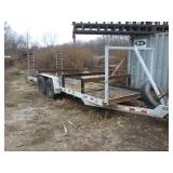 Cronkrite 12K GVWR 19' Equipment Trailer