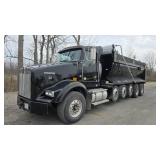 2014 Kenworth T800 6 Axle Dump Truck
