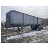1995 Clement LW3249 Steel Scrap Dump Trailer