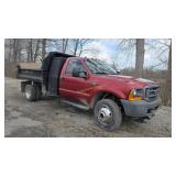 2001 Ford F450 Dump Truck